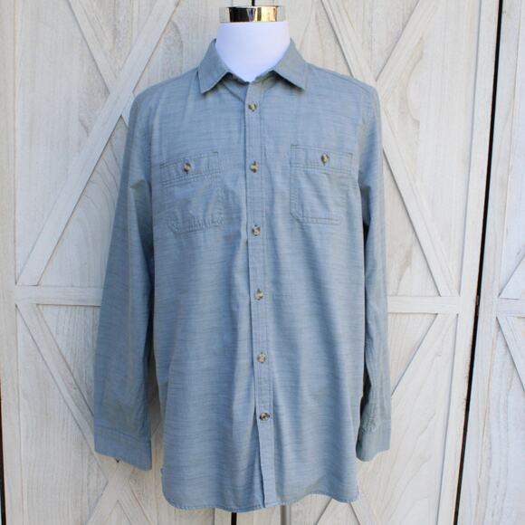 North Face Mens Long Sleeve Button Up Shirt XL - Picture 1 of 12